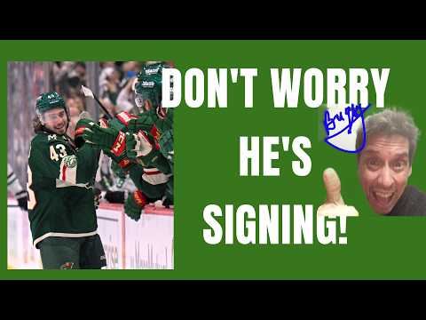 Minnesota Wild Hughes is gonna sign episode thumbnail